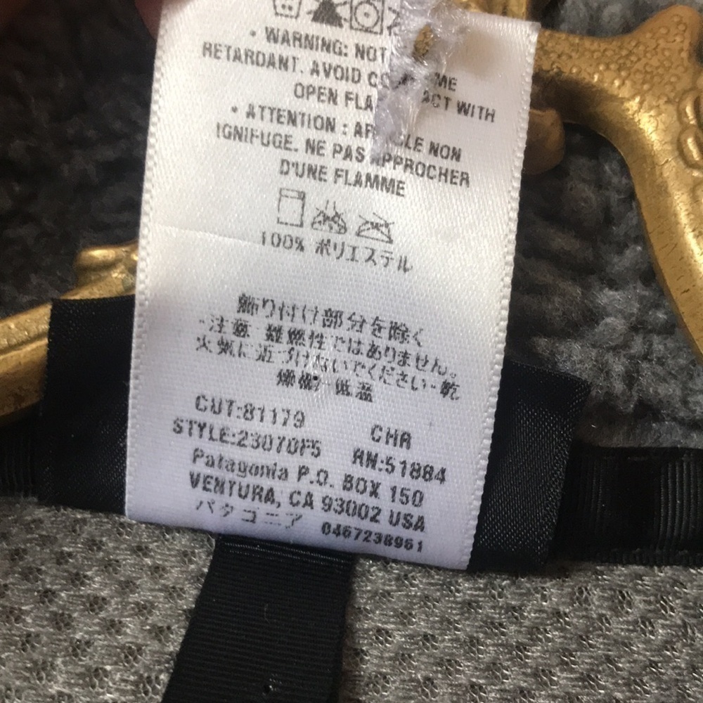 Patagonia Retro X Zip Jacket Size Medium - Picture 5 of 6